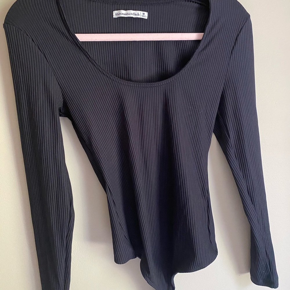 Abercrombie & Fitch scoop neck bodysuit